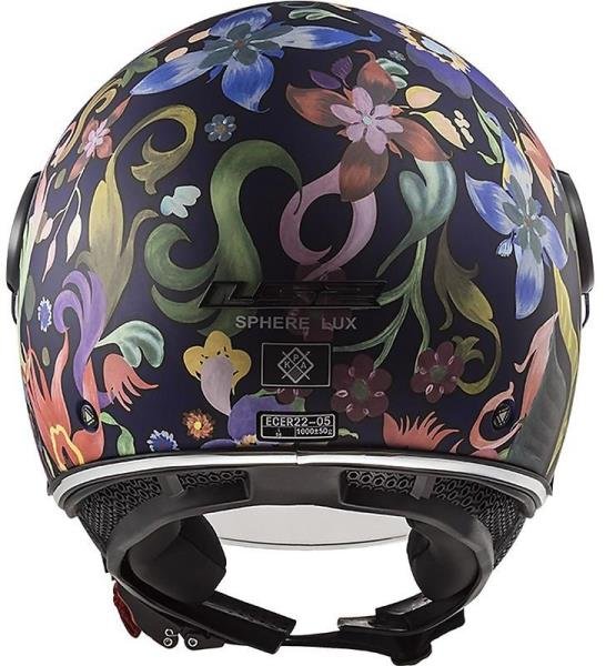 LS2 OF558 SPHERE LUX BLOOM BLUE PINK LS2