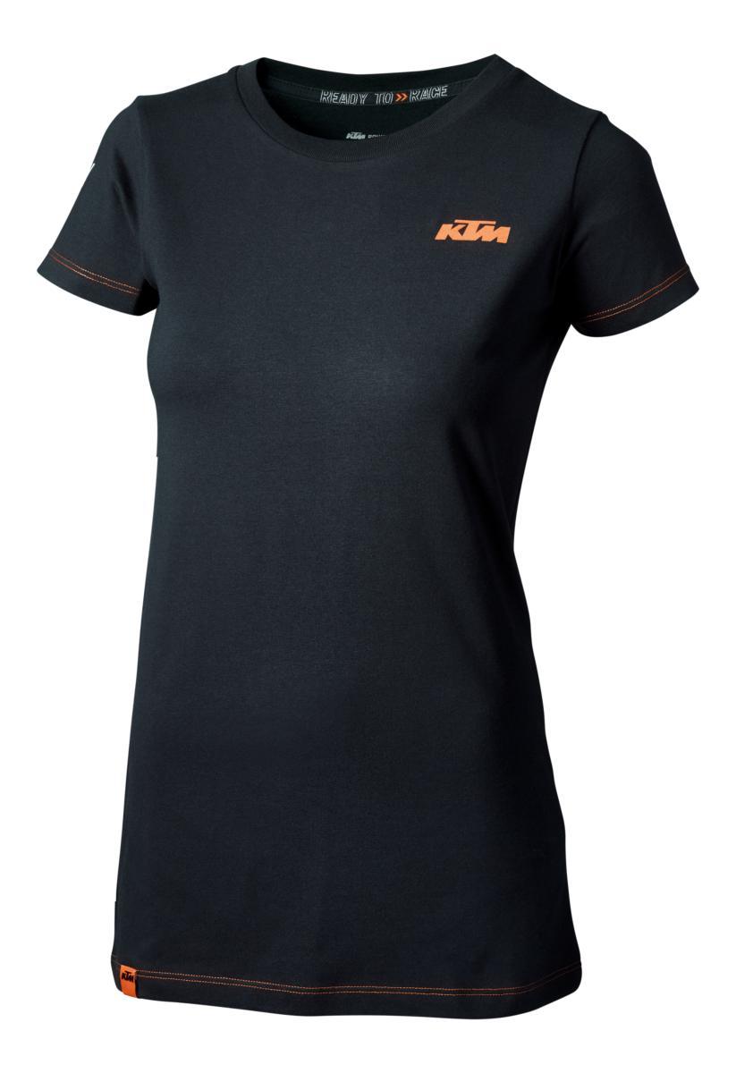 GIRLS CLASSIC TEE BLACK KTM