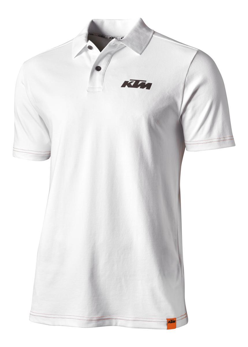 RACING POLO WHITE XS KTM