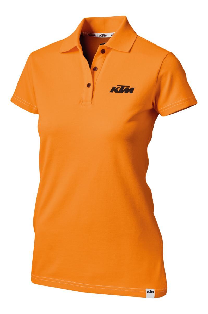 GIRLS RACING POLO ORANGE S KTM