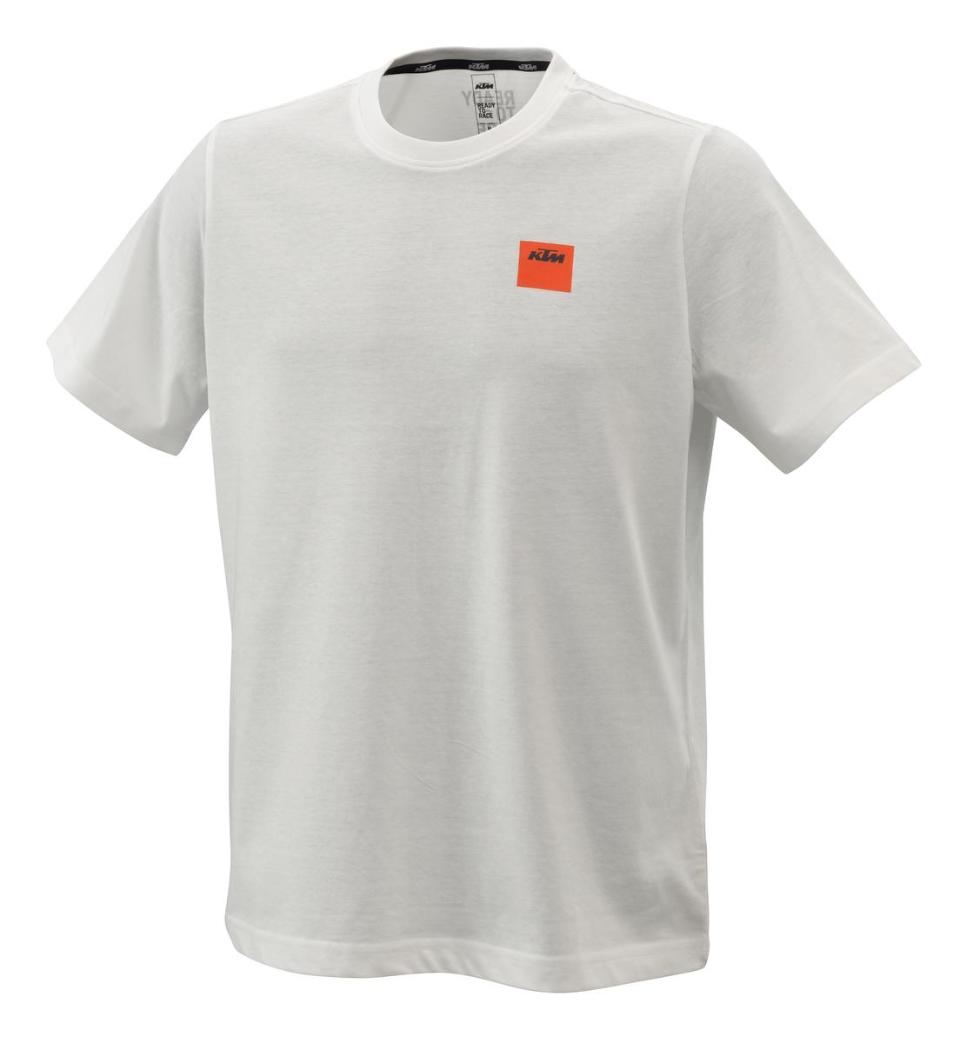 PURE RACING TEE WHITE S KTM