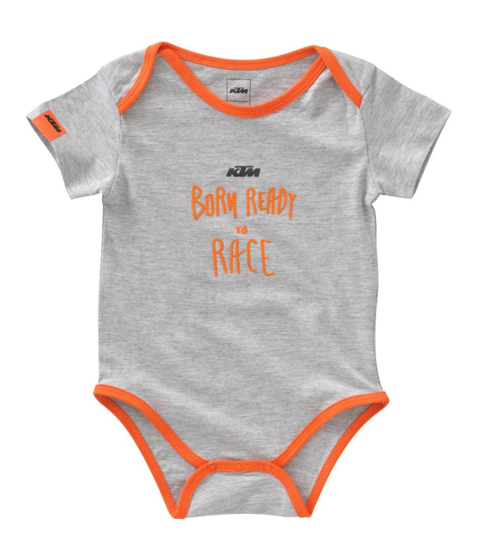 BABY RADICAL BODY GREY MELANGE 68/3-6MO KTM