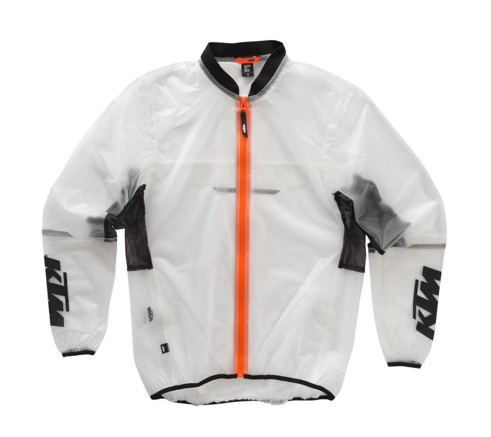 RAIN JACKET TRANSPARENT L KTM