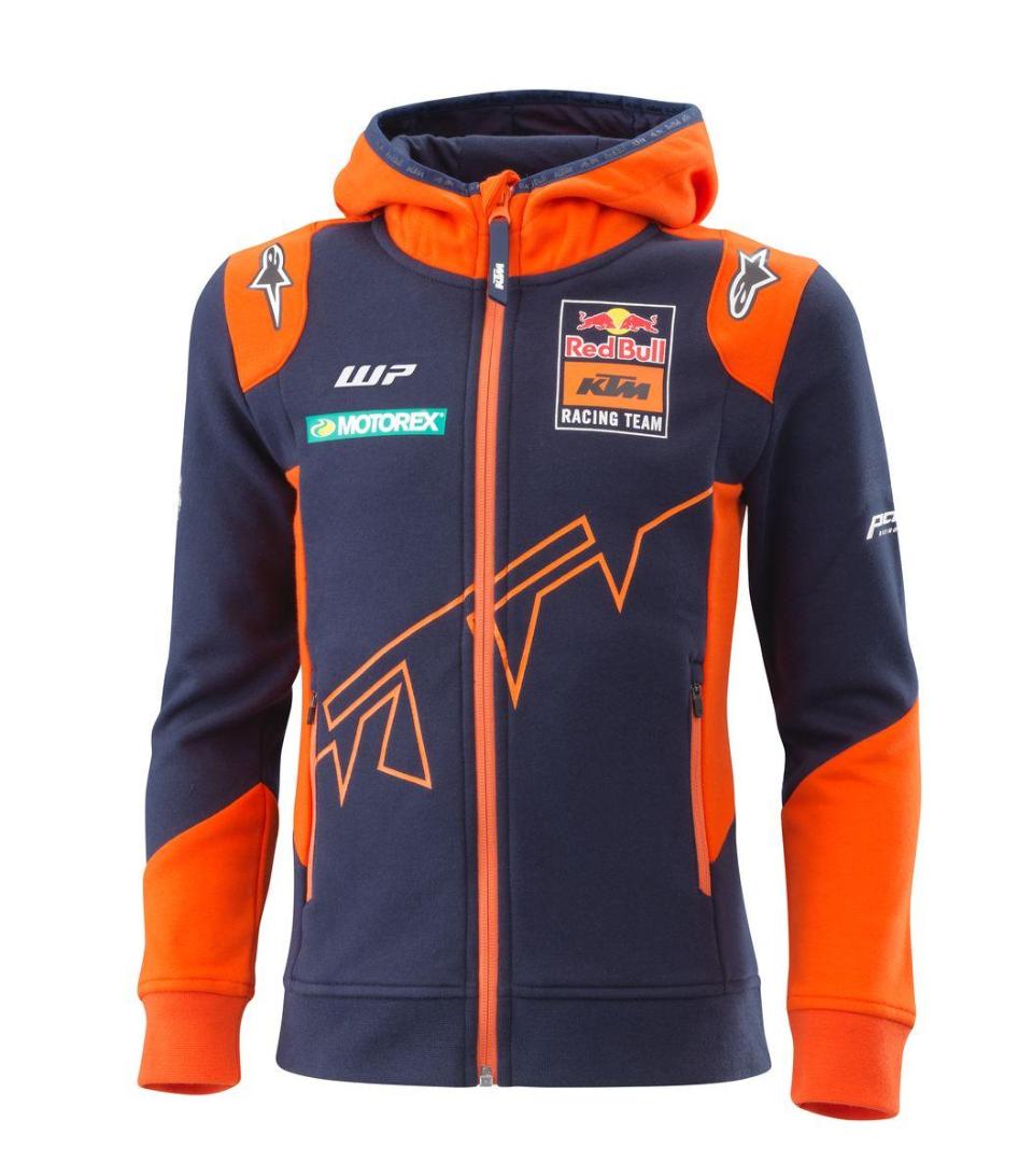 KIDS REPLICA TEAM ZIP HOODIE 128/7-8Y KTM