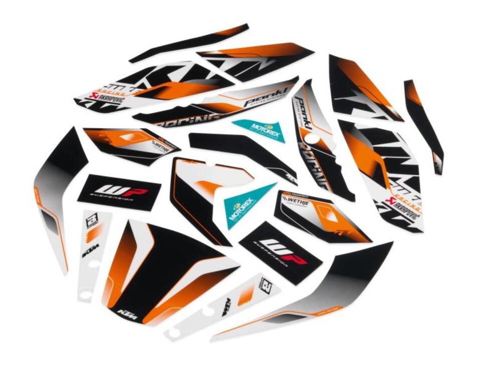 Kit delle grafiche Factory KTM