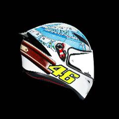 K1 AGV E2205 TOP ROSSI WINTER TEST AGV