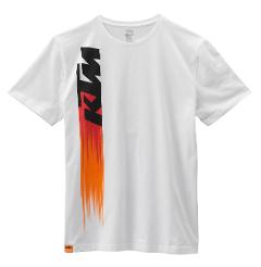 FADED TEE WHITE XL KTM