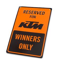 PARKING PLATE KTM