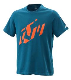 RADICAL SLICED TEE BLUE S KTM