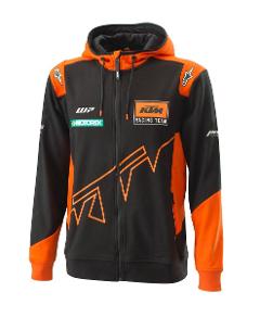 TEAM ZIP HOODIE M KTM