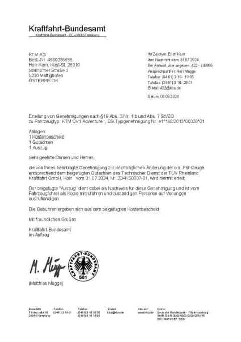 Kit della staffa di montaggio del manubrio KTM