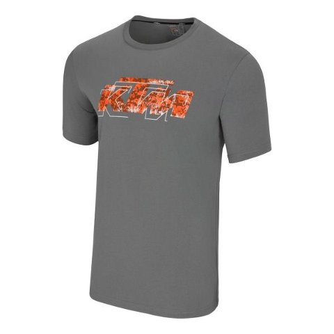 T-shirt grigio Logo KTM