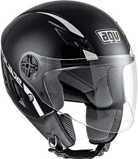 CASCO AGV BLADE SOLID GLOSS BLACK AGV