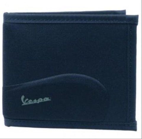 PORTFOGLI VESPA NEOPRENE BLU PIAGGIO