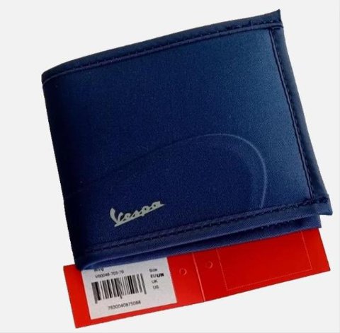 PORTFOGLI VESPA NEOPRENE BLU PIAGGIO