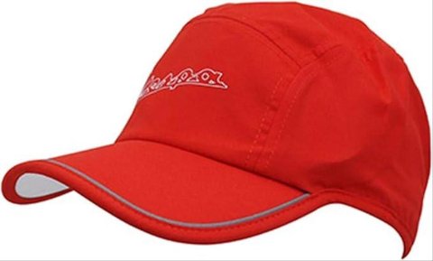 CAPPELLINO VESPA ROSSO PIAGGIO