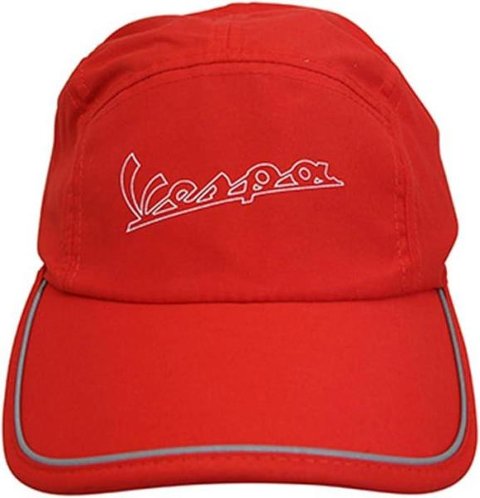 CAPPELLINO VESPA ROSSO PIAGGIO