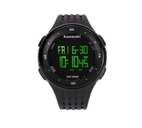 DIGITAL WRIST WATCH BLCK KAWASAKI