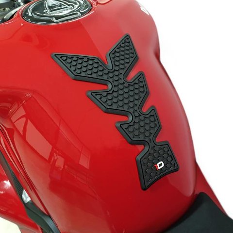 PROTEGGI SERBATOIO IN H D R EFFETTO GRIP NERO PRINT