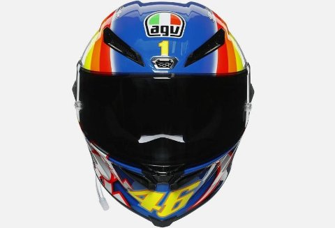 AGV PISTA GP RR FUTURO IN CARBONIO FORGIATO ELETTRO IRIDIUM AGV