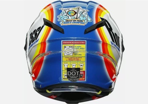 AGV PISTA GP RR FUTURO IN CARBONIO FORGIATO ELETTRO IRIDIUM AGV