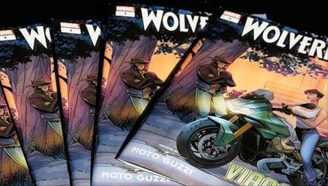 Fumetto Marvel ITA MOTO GUZZI