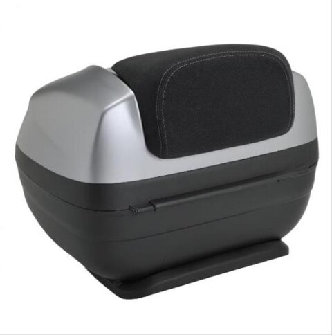 BAULE 37 LT CON SCHIENALE NERO VERTIGO MOTO GUZZI