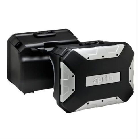 KIT VALIGIE COMPLETO CON SUPPORTI APRILIA TUAREG 660  PIAGGIO