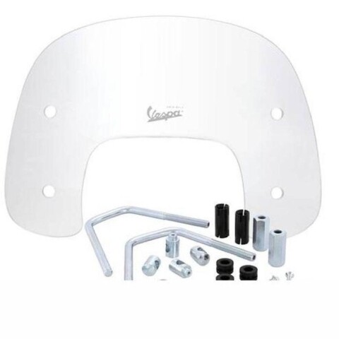 PARABREZZA COMPLETO TRASPARENTE VESPA S  PIAGGIO