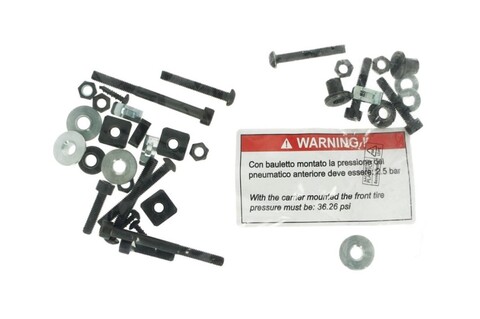 KIT BAULETTO NERO METEORA (93B)  * PIAGGIO