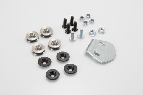 KIT ADATTATORE PER PORTABAGAGLI ADVENTURE-RACK-PER TRAX ADV / ION / EVO. NERO. SW-MOTECH