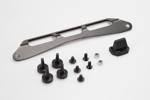 KIT ADATTATORE PER PORTABAGAGLI ADVENTURE-RACK-PER GIVI/KAPPA MONOLOCK. NERO. SW-MOTECH