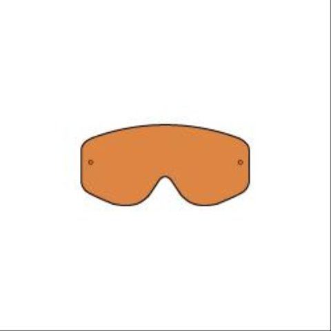 Occhiali arancione Racing Single Lens