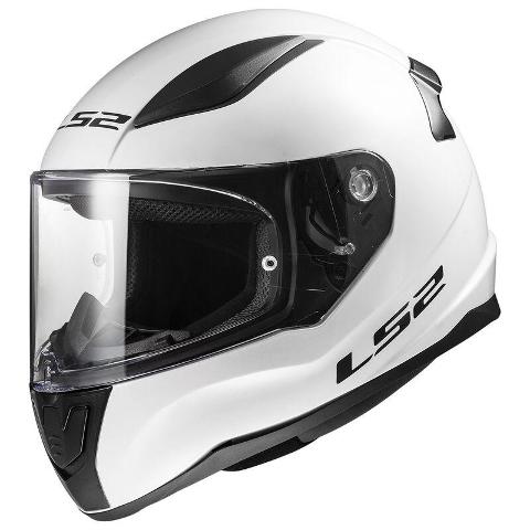 LS2 FF353 RAPID II SOLID WHITE-06 S-HPTT LS2