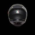 K-5 S AGV E 2205 TORNADO MATT BLACK/SILV AGV