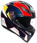 K1 AGV E2205 MULTI PITLANE BLUE/RED/YELL AGV