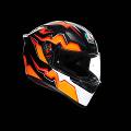 K1 AGV KRIPTON BLACK/ORANGE AGV