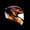 K1 AGV KRIPTON BLACK/ORANGE AGV