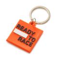 LOGO RUBBER KEYHOLDER ORANGE KTM