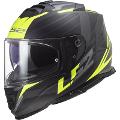 LS2 FF800 STORM II NERVE M.BLACK H-V YELLOW-06 XL-KPA LS2