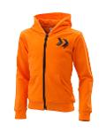 KIDS RADICAL ZIP HOODIE 128/S KTM