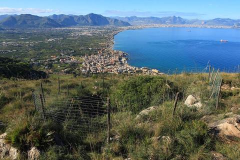 Panorama sul golfo di Palermo