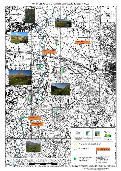Itinerario rurale La Valle dell'Eleuterio