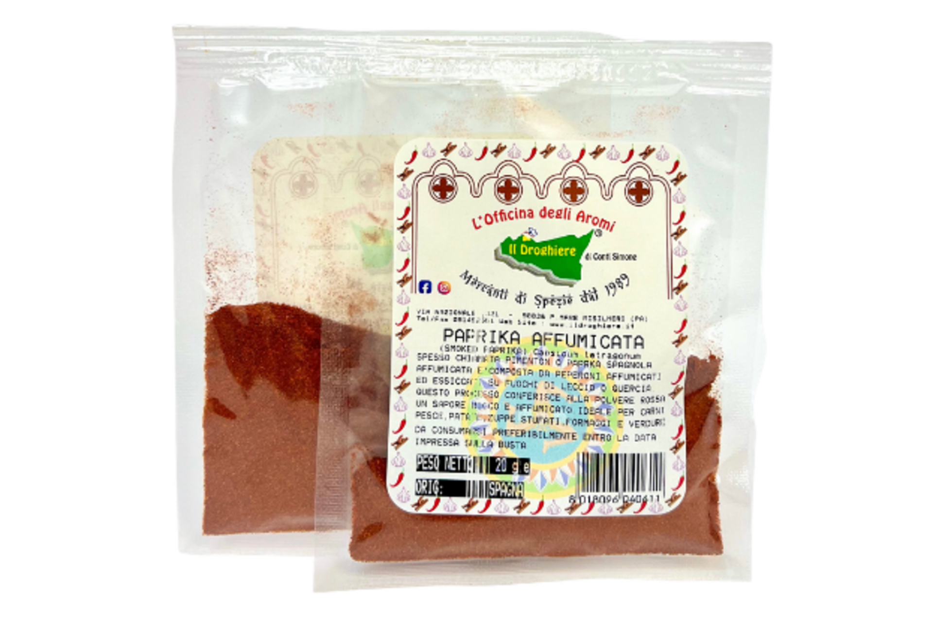 Paprika affumicata in busta