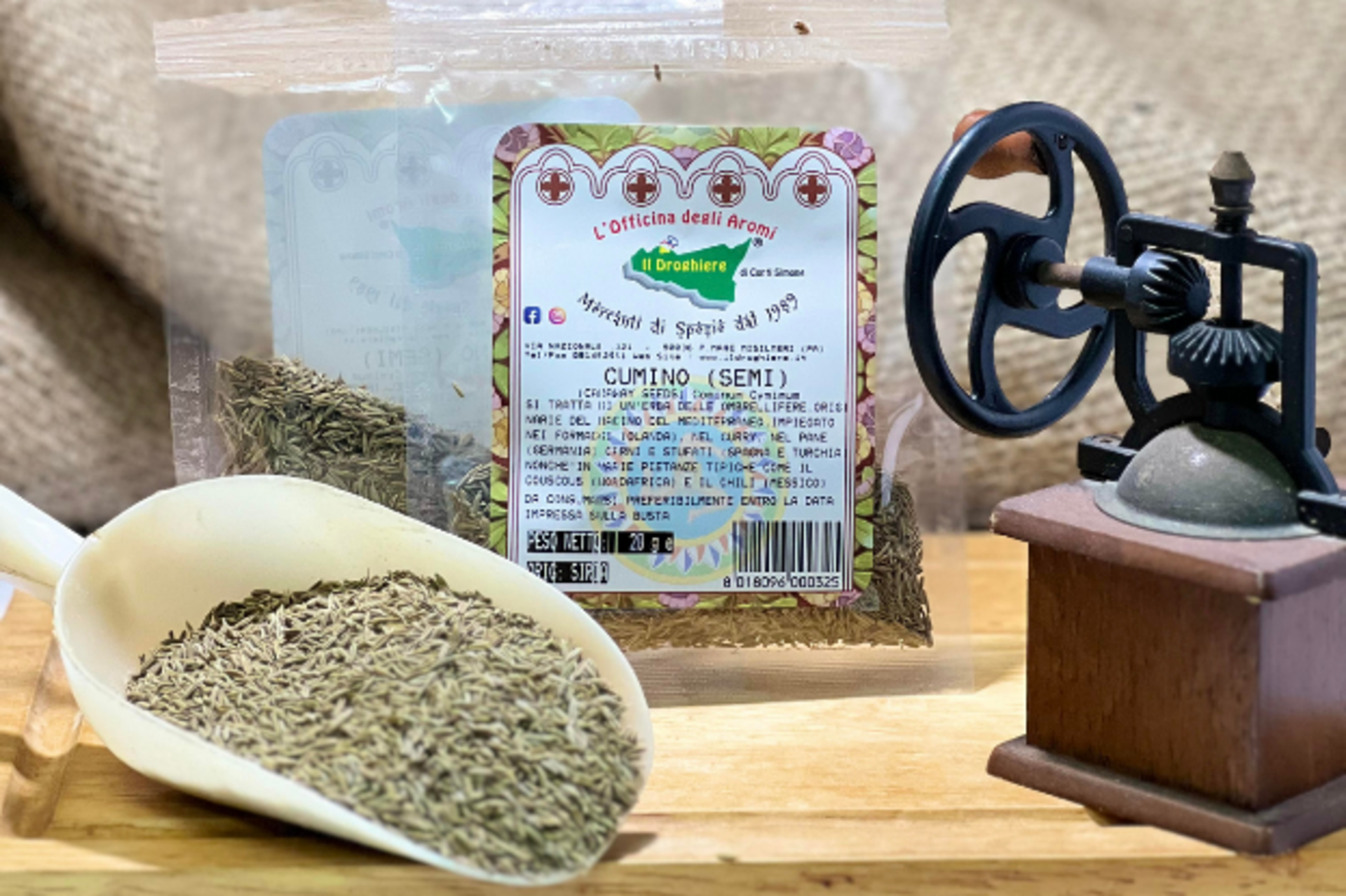 Cumino semi in busta
