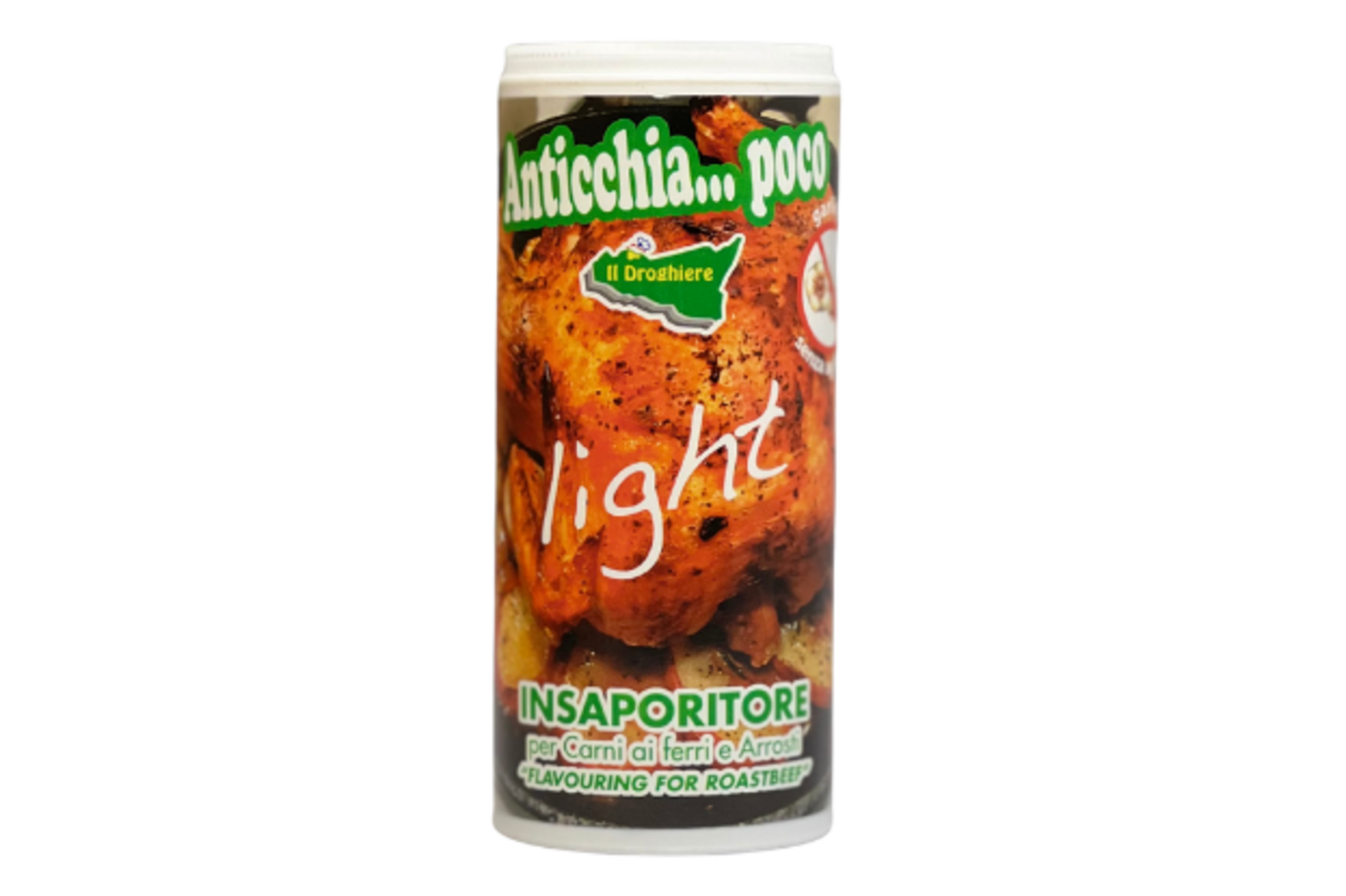 Insaporitore per Carne ai ferri e Arrosti Light (senza aglio) in barattolo
