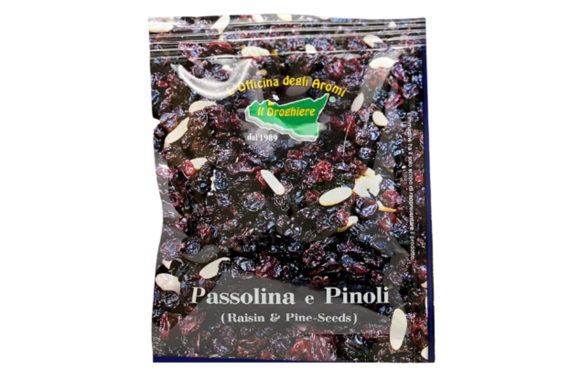 Passolina e Pinoli (Uva di Corinto) in busta