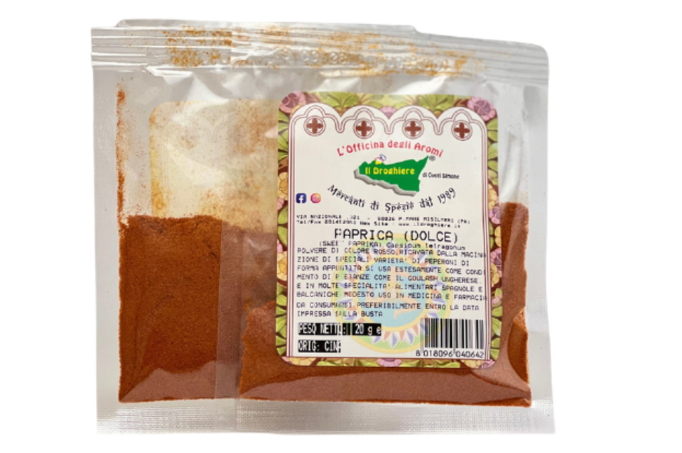 Paprika dolce in busta