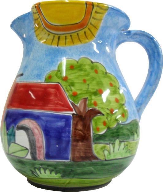 Brocca Nino Parrucca in ceramica