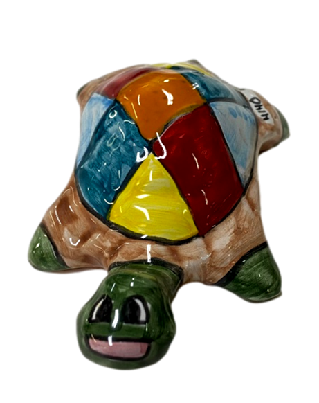 Tartarughe in ceramica due misure Nino Parrucca